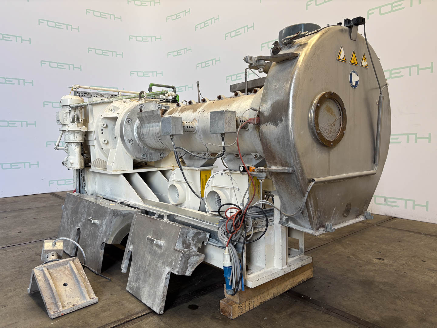 Maschine: COPERION KP-120/250 KombiPlast two-Stage Compounder - Doubl Doppelschneckenextruder