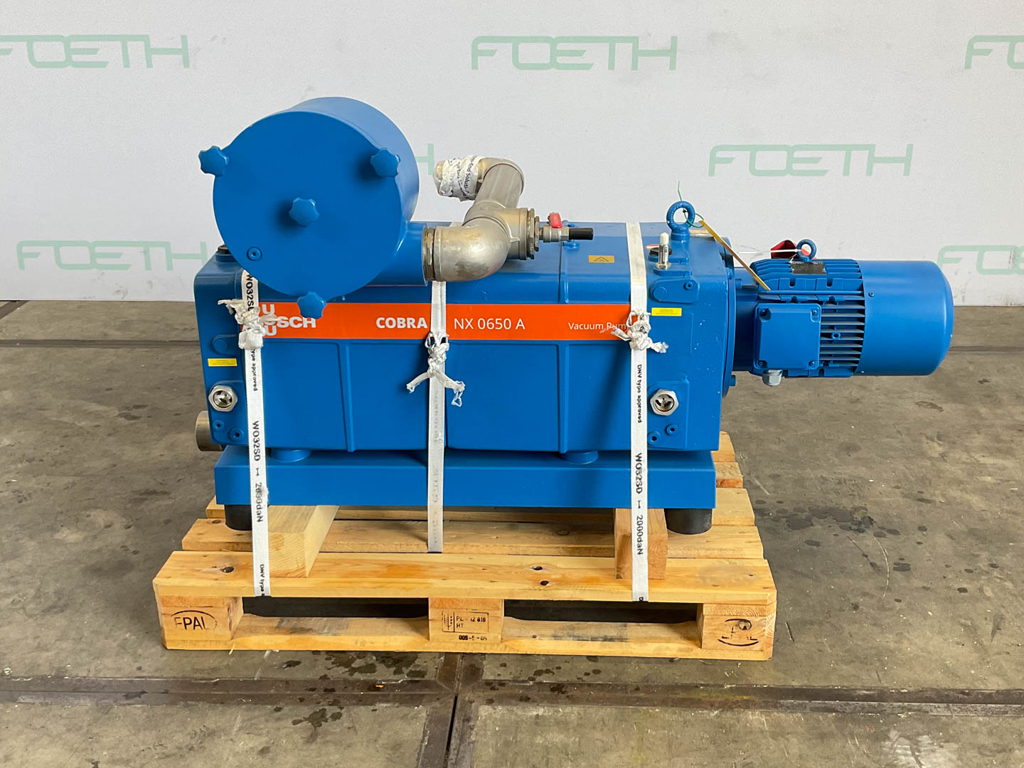 Maschine: BUSCH Cobra NX0650 A LZ1 Unused dry running - Vacuum p Vakuumpumpen