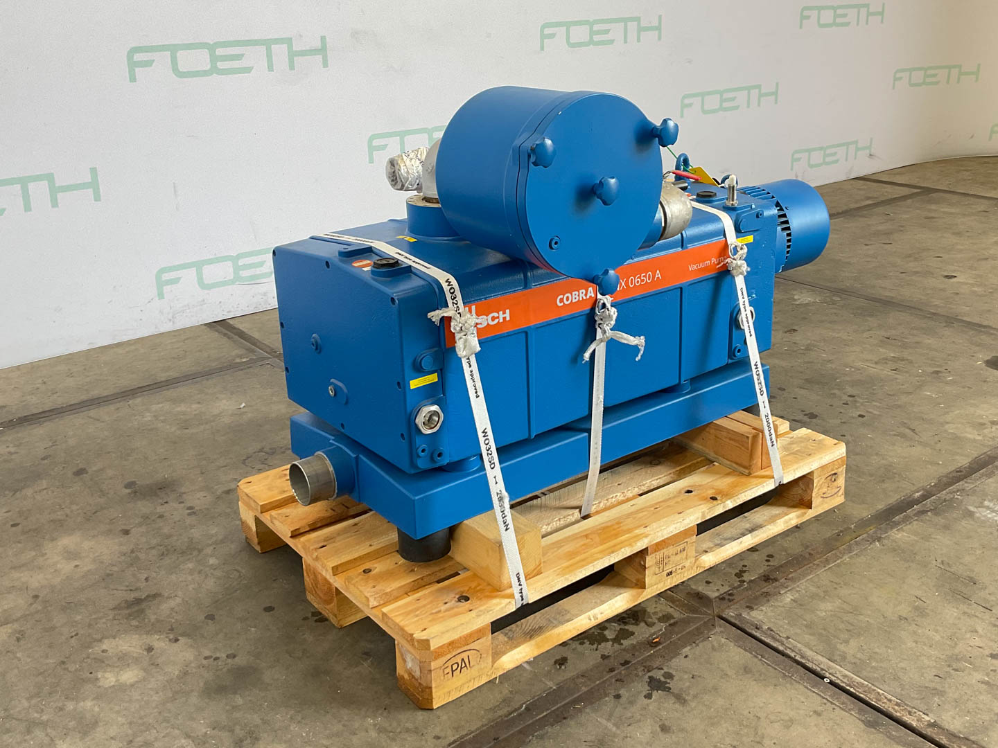 Maschine: BUSCH Cobra NX0650 A LZ1 Unused dry running - Vacuum p Vakuumpumpen