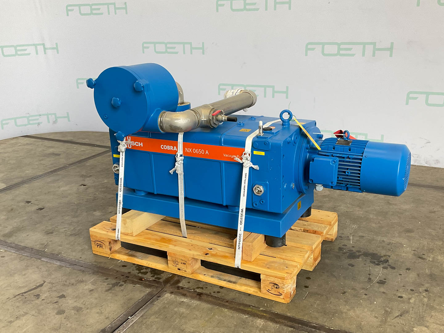 Maschine: BUSCH Cobra NX0650 A LZ1 Unused dry running - Vacuum p Vakuumpumpen