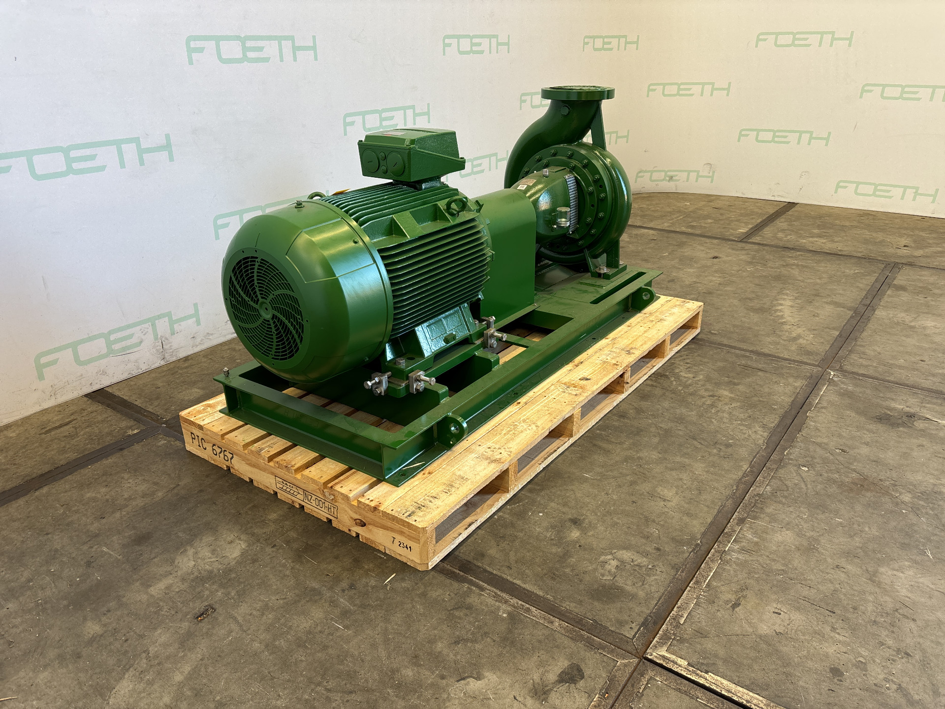Maschine: DICKOW PUMPEN NCL-s 200/400 Standard Chemical pump (unused) - Ce Kreiselpumpen