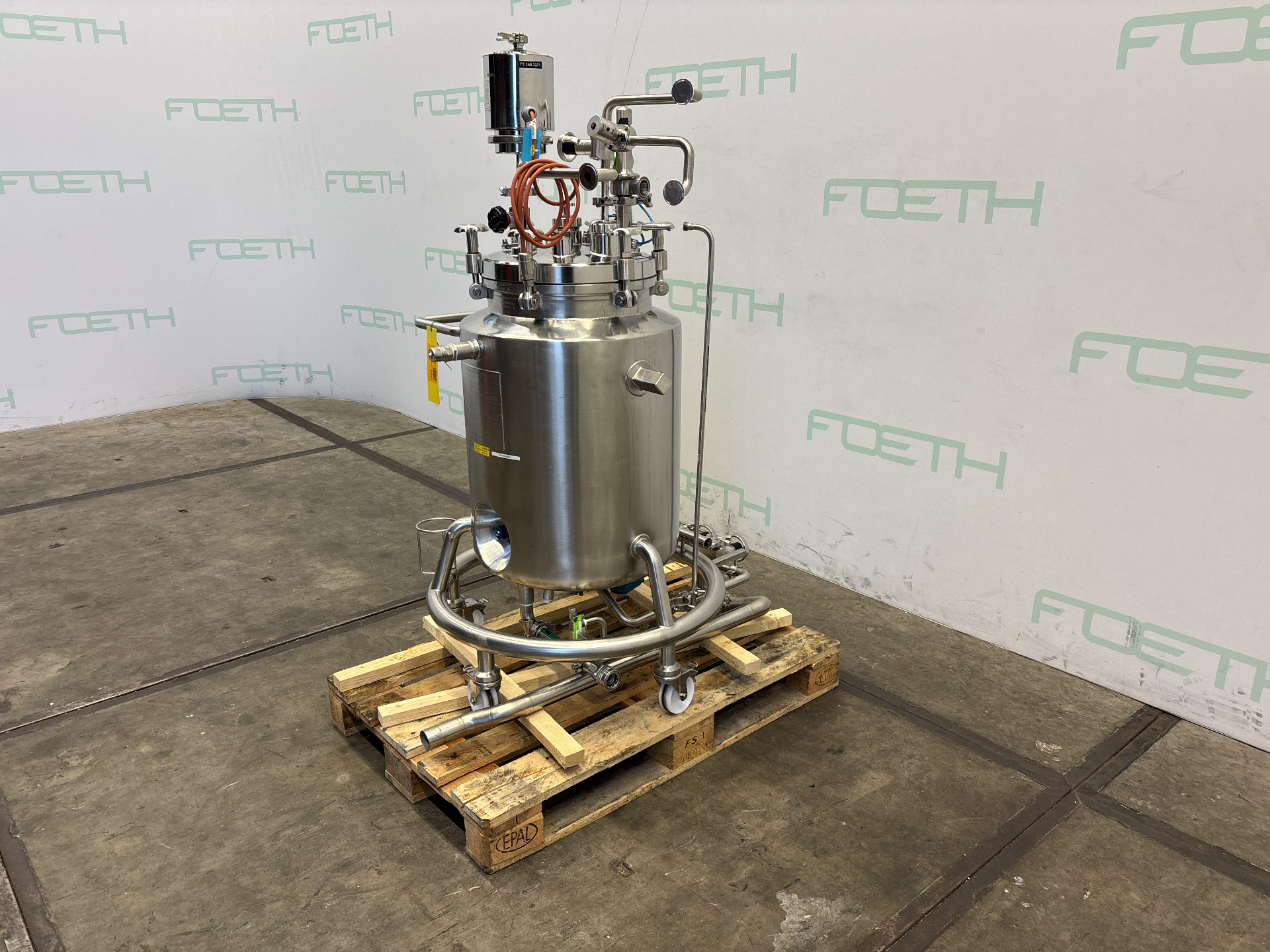 Maschine: BAUMGARTNER Pharma Reactor 60 L - Stainless Steel Reactor Edelstahlreaktoren