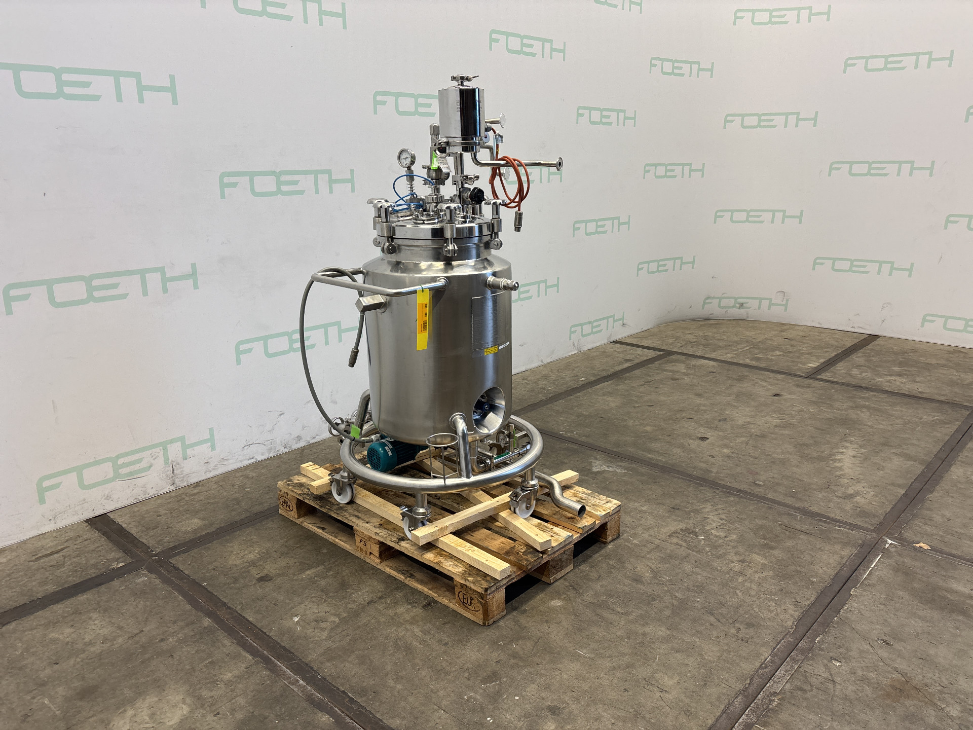 Maschine: BAUMGARTNER Pharma Reactor 60 L - Stainless Steel Reactor Edelstahlreaktoren