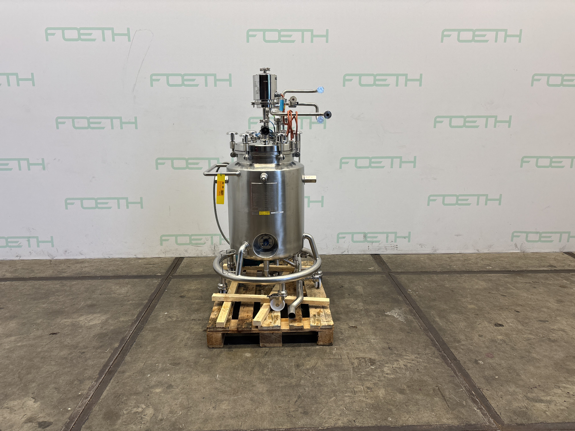 Maschine: BAUMGARTNER Pharma Reactor 60 L - Stainless Steel Reactor Edelstahlreaktoren