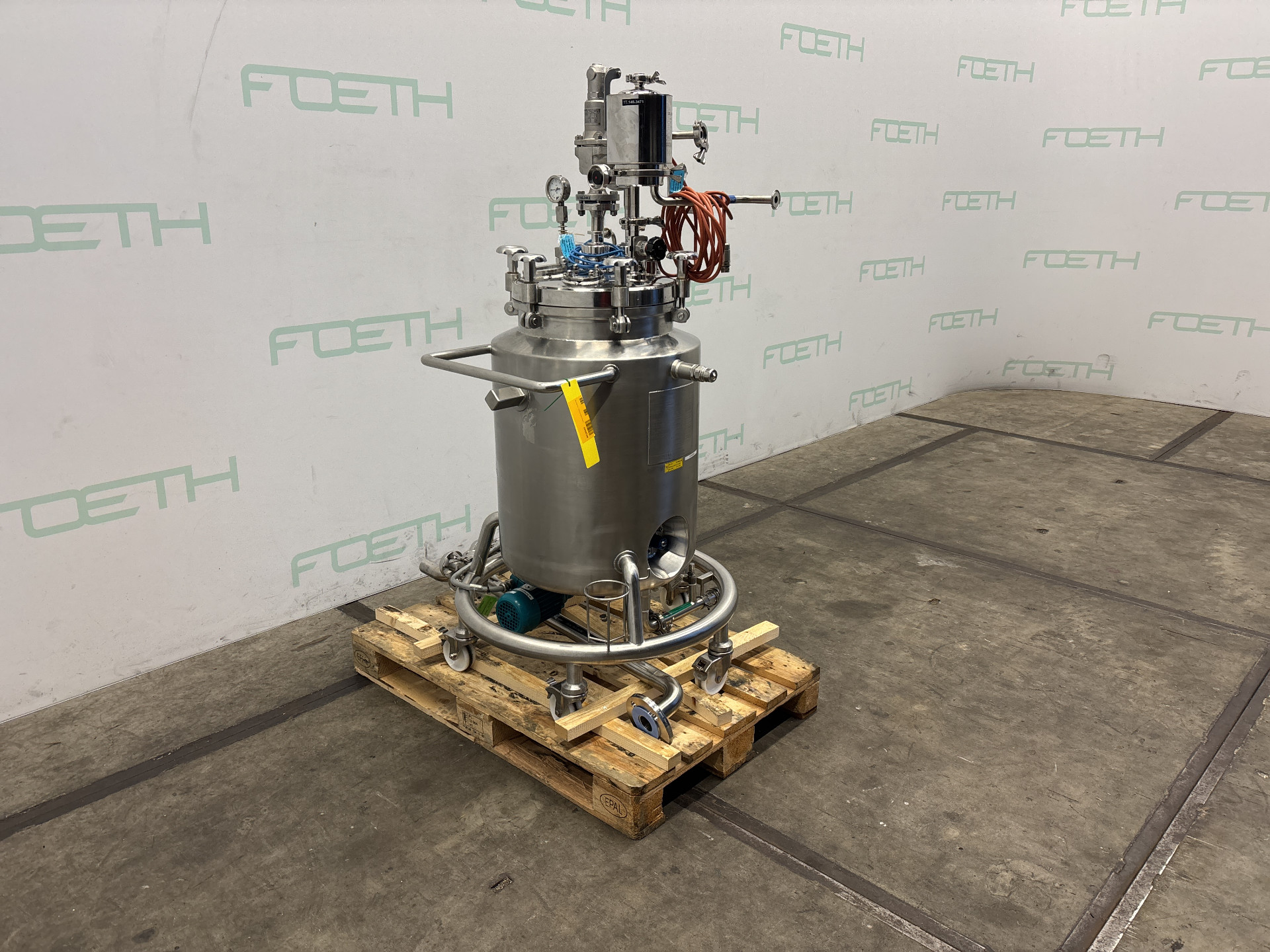 Maschine: BAUMGARTNER Pharma Reactor 60 L - Stainless Steel Reactor Edelstahlreaktoren