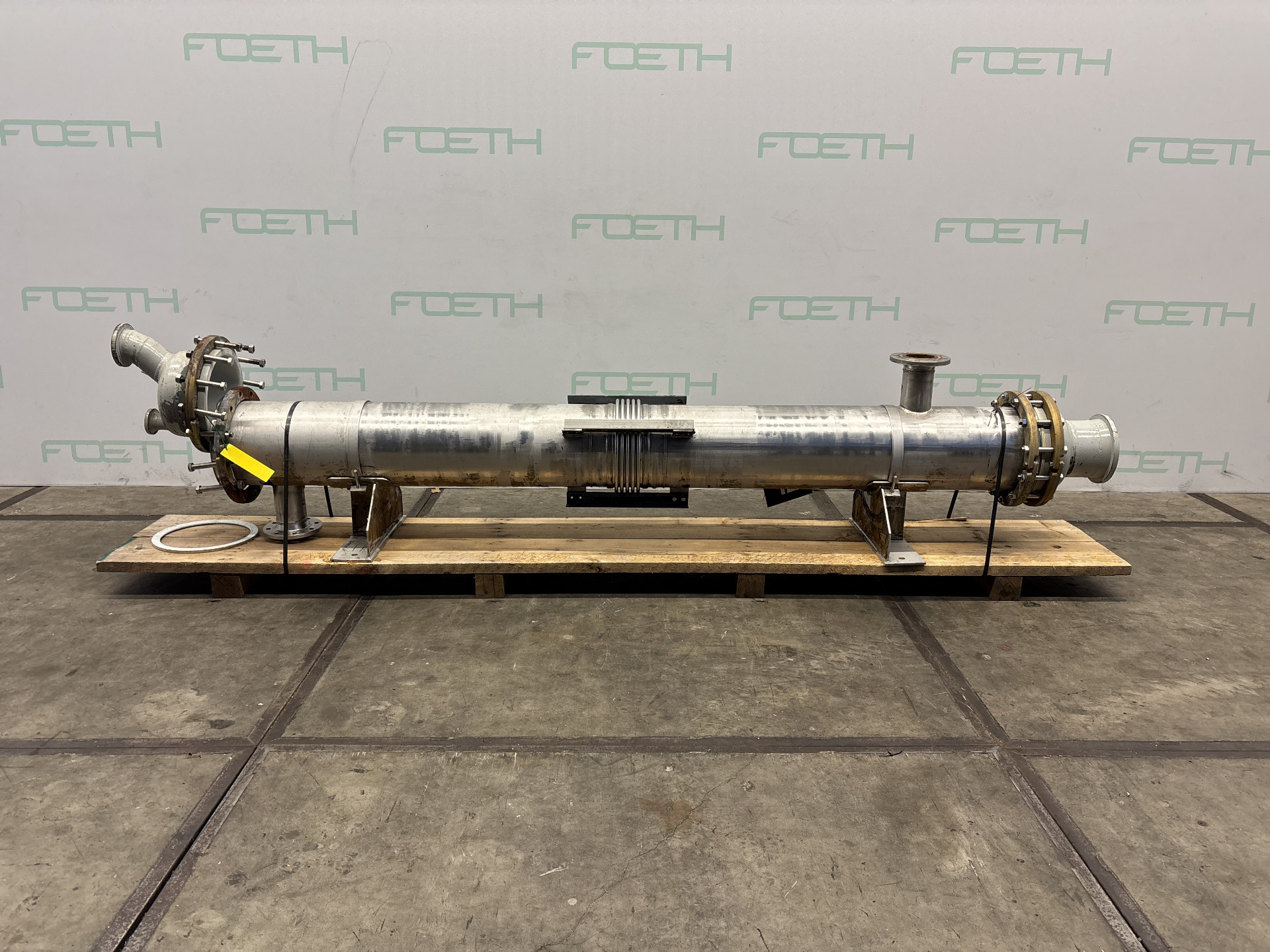 Maschine: ASE APPARATEBAU  CHEMNITZ 16m2 WT Tantal - Shell and tube heat exchanger Rohrbündelwärmetauscher