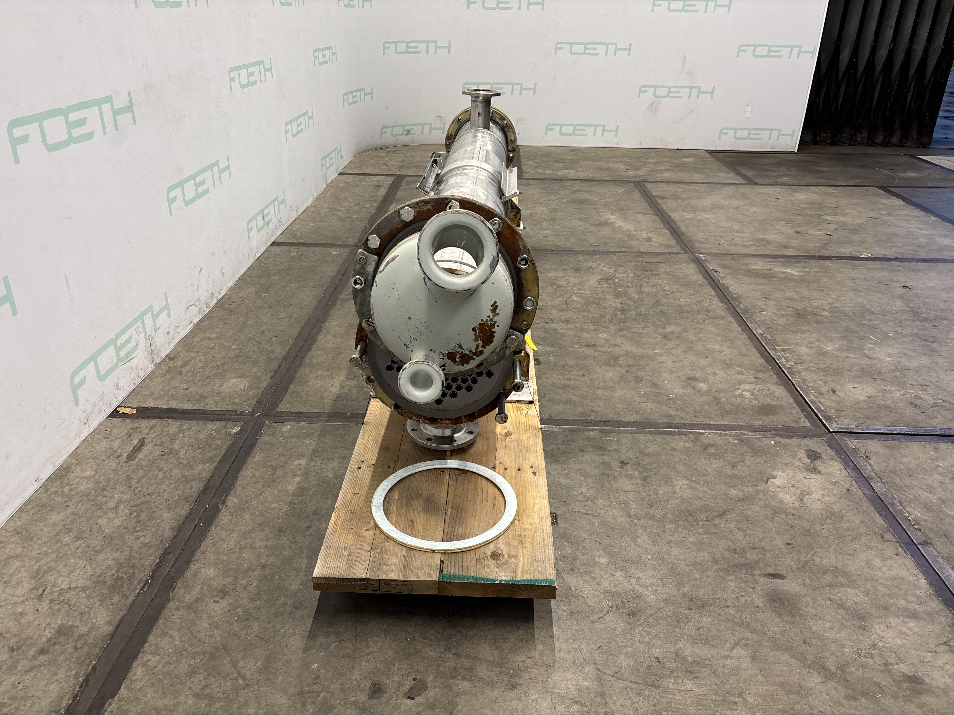 Maschine: ASE APPARATEBAU  CHEMNITZ 16m2 WT Tantal - Shell and tube heat exchanger Rohrbündelwärmetauscher