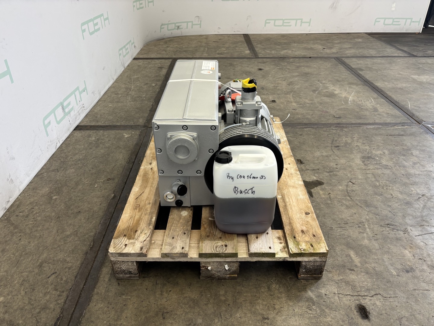 Maschine: BUSCH RA 0205 D 50 l QLXX (not used after refurbishment) Vakuumpumpen