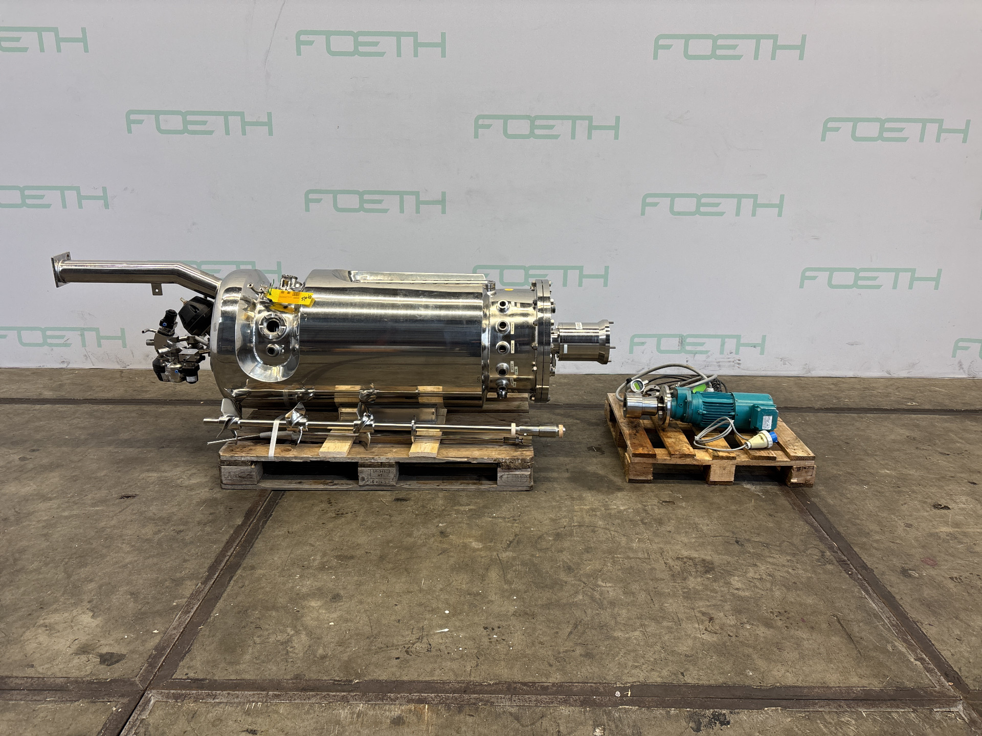 Maschine: NORBERT KARASEK  GLOGGNITZ Fermentor 120 L - Stainless Steel Reactor Edelstahlreaktoren