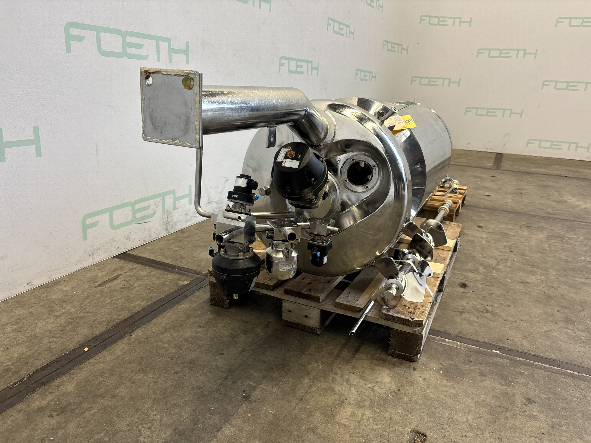 Maschine: NORBERT KARASEK  GLOGGNITZ Fermentor 120 L - Stainless Steel Reactor Edelstahlreaktoren