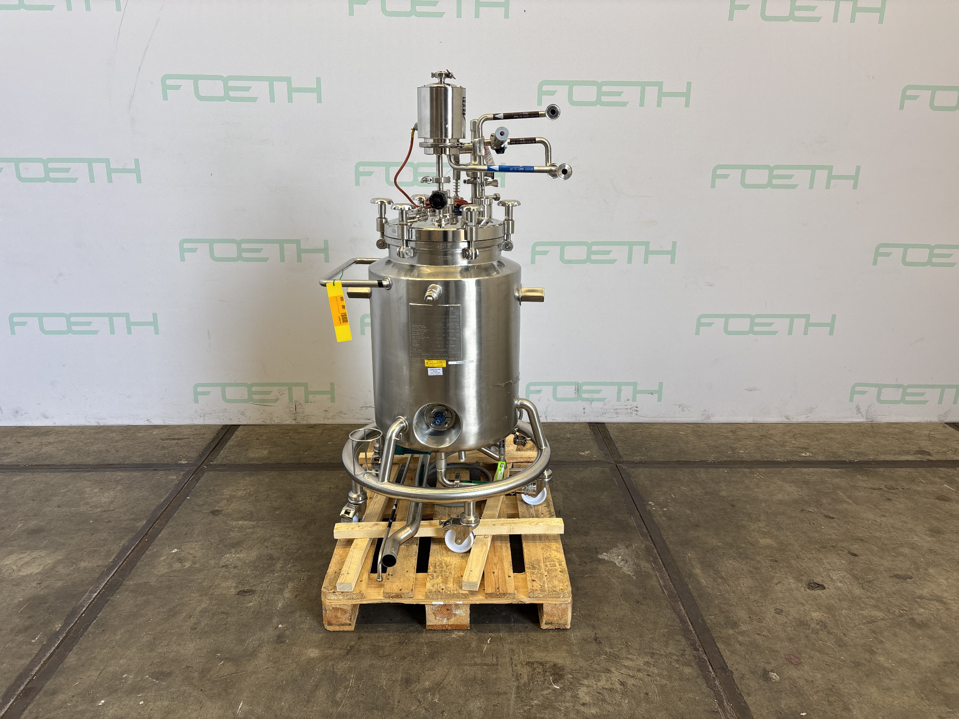 Maschine: BAUMGARTNER Pharma reactor 60 L - Stainless Steel Reactor Edelstahlreaktoren