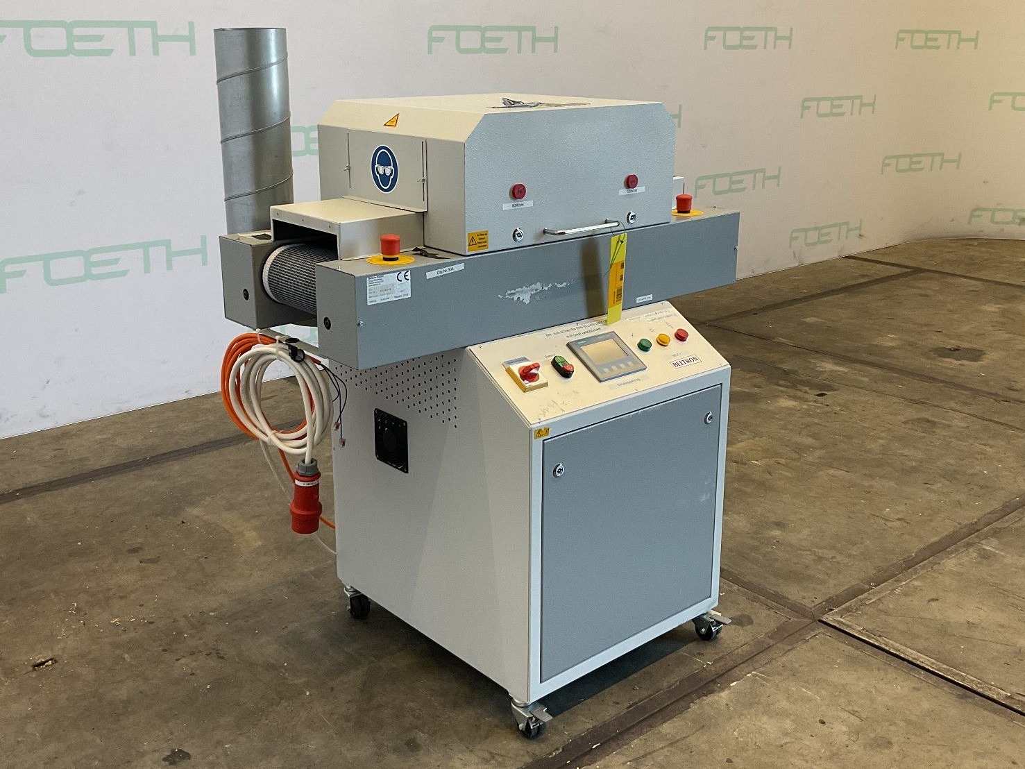 Maschine: BELTRON UV-Trockner BE 20 / 120 W / II - Belt dryer Bandtrockner