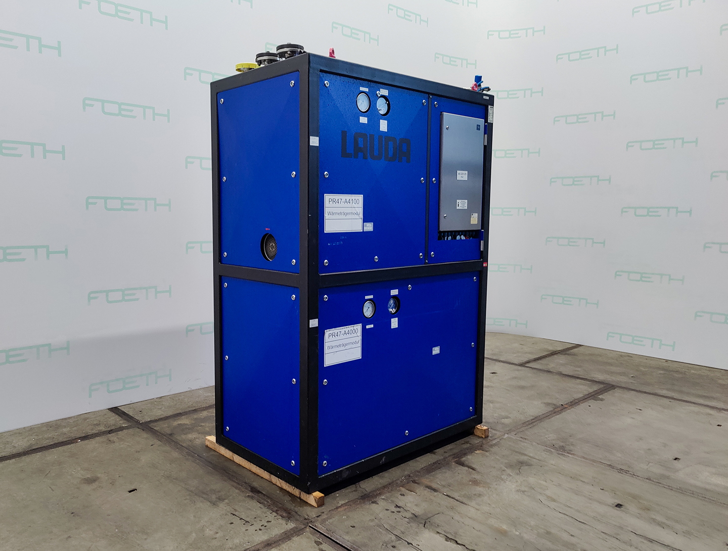 Maschine: LAUDA TR400 HKT/KT-EX secondary circuit system - Tempe Temperiergeräte