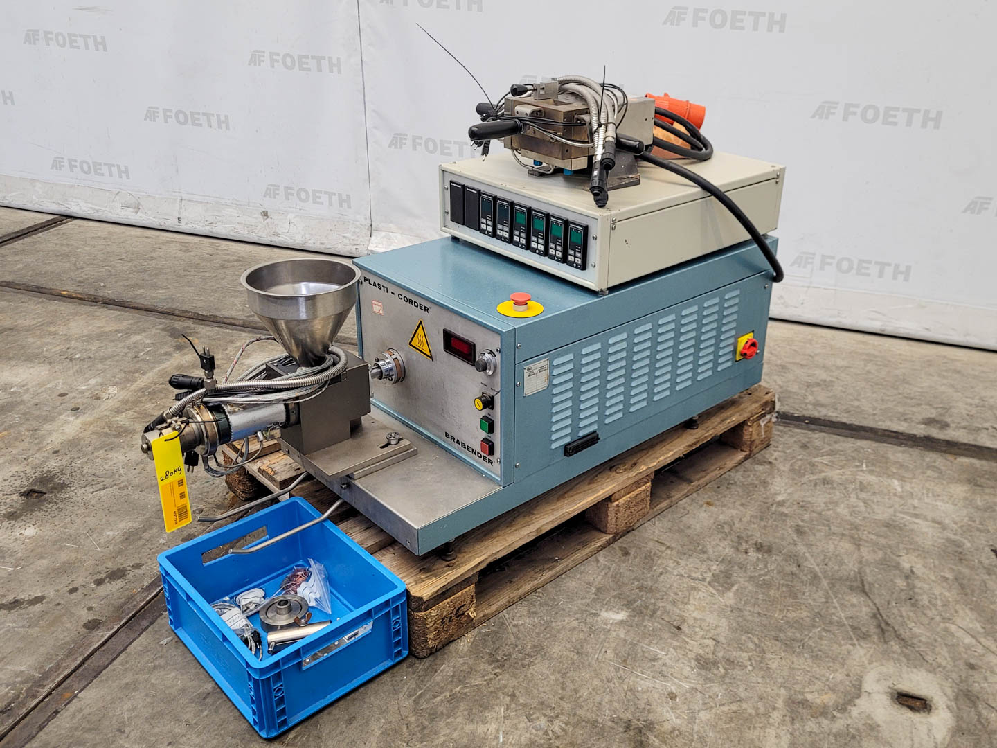 Maschine: BRABENDER Plasti-Corder PL2000, Eurotherm Type 808 - Viscosi Viskositätsmesser