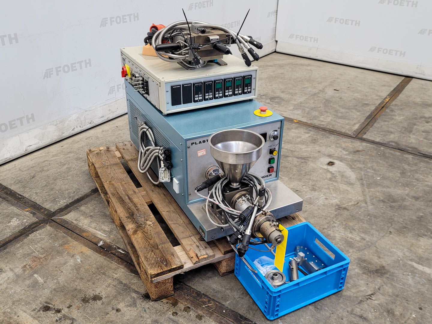 Maschine: BRABENDER Plasti-Corder PL2000, Eurotherm Type 808 - Viscosi Viskositätsmesser