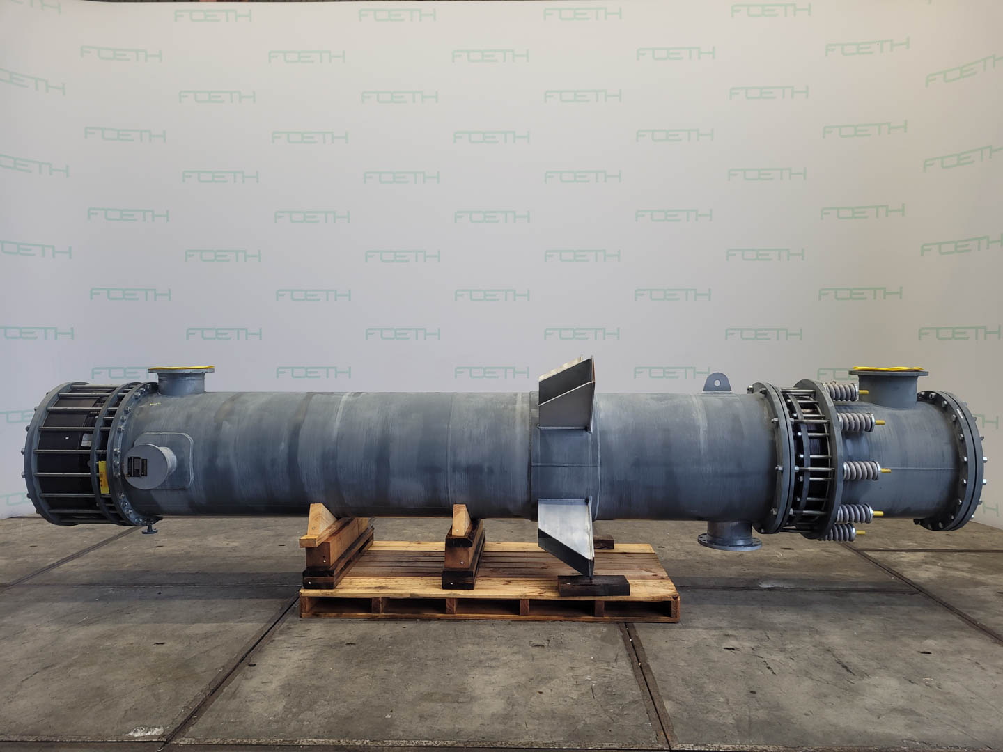 Maschine: SGL CARBON RS 77-1-295.40.1 100m²  (unused) - Shell and tube Rohrbündelwärmetauscher