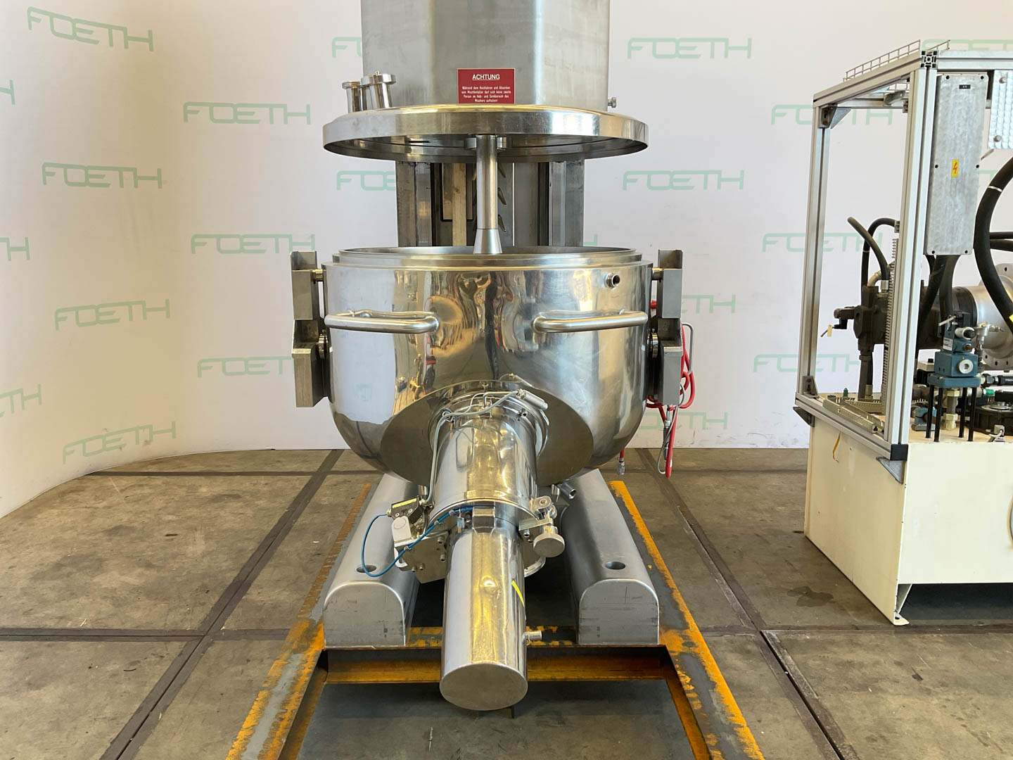 Maschine: COLLETTE Gral 300 Ex Pro High Shear Mixer - Granulator - Un Universalmischer