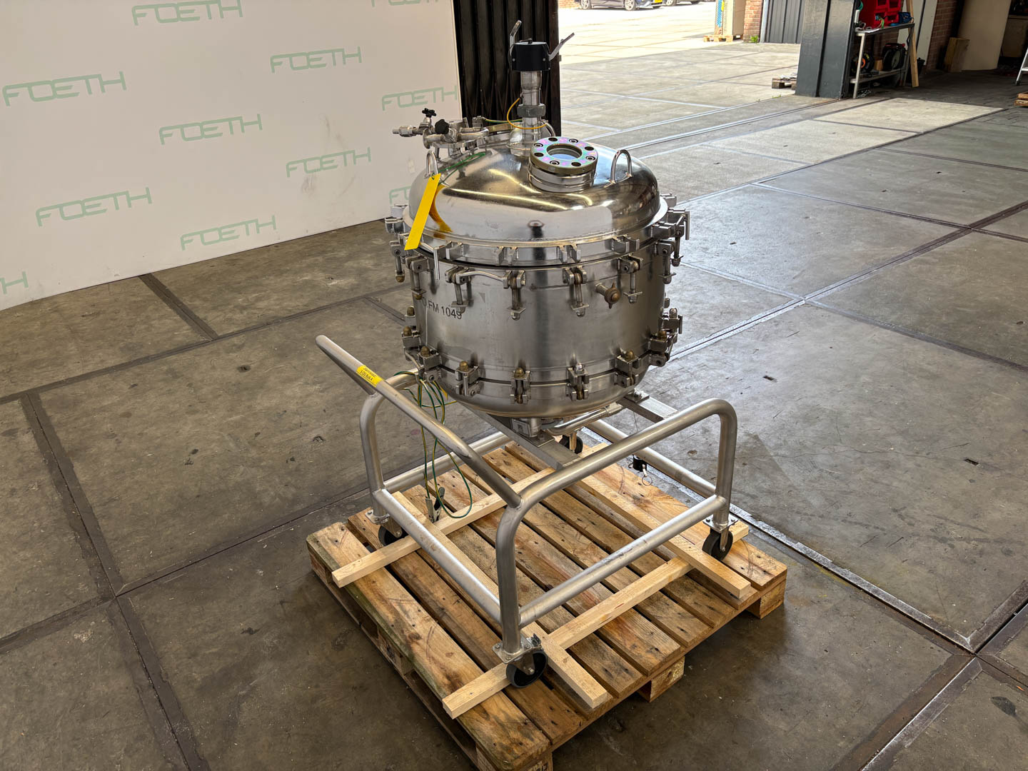 Maschine: GAUTHIER 0,38m² - Nutsche filter Nutschenfilter