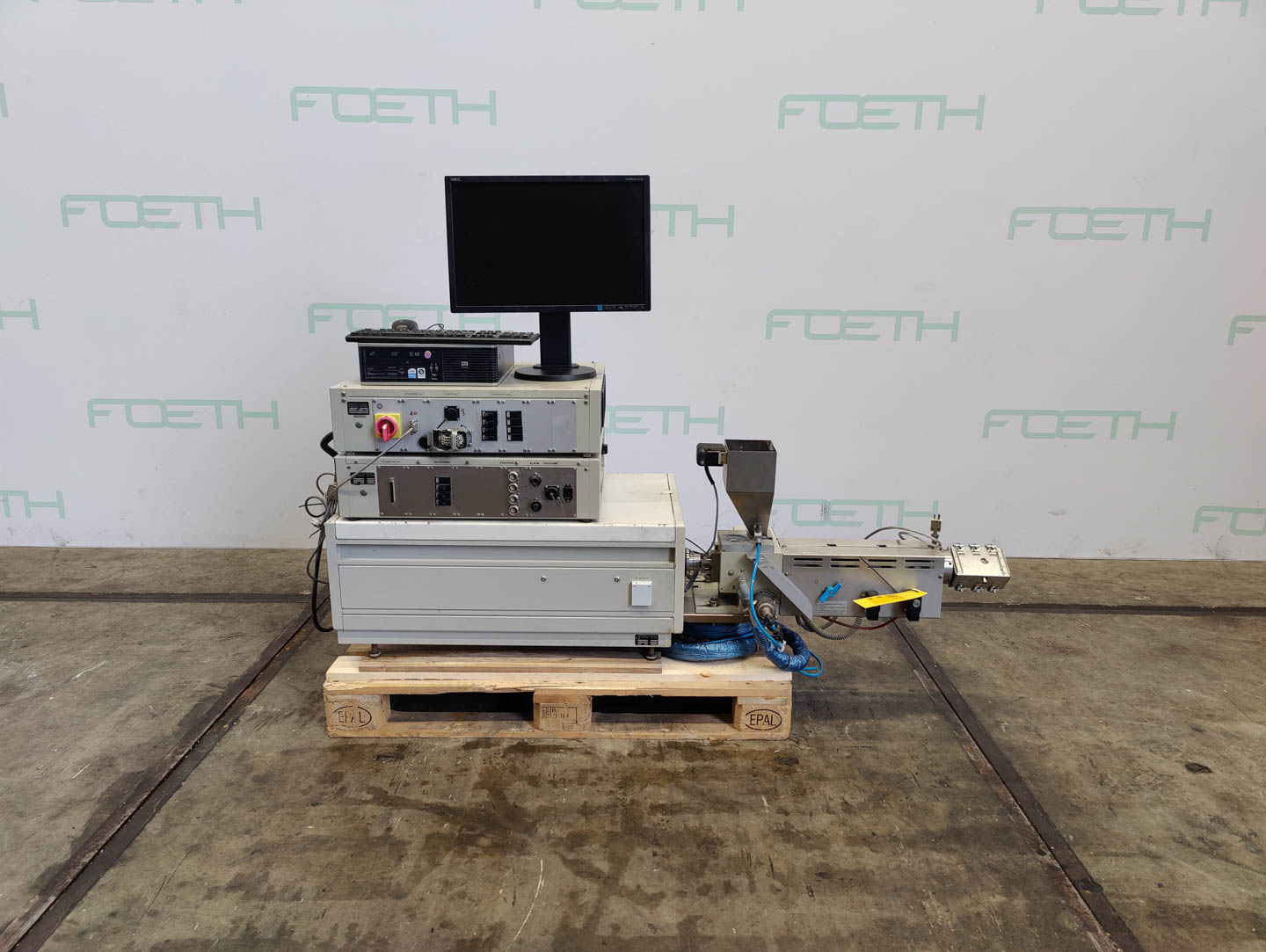 Maschine: BRABENDER Plasti-Corder PL 2200-3 19/25D - Viscosity test ma Viskositätsmesser