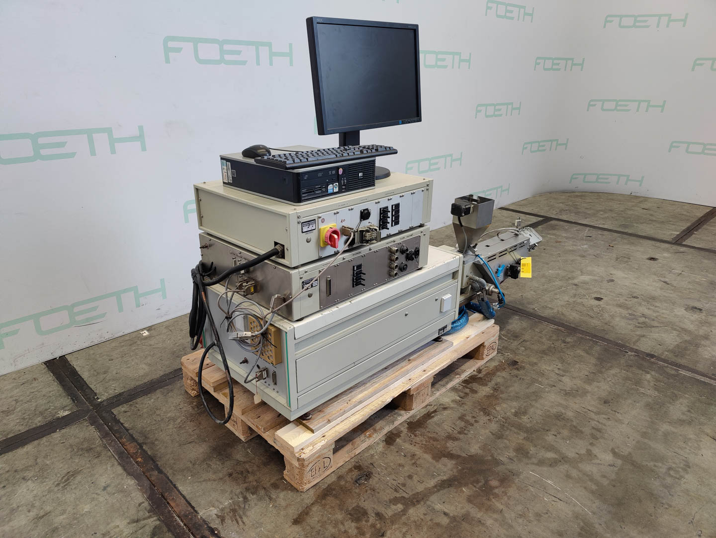 Maschine: BRABENDER Plasti-Corder PL 2200-3 19/25D - Viscosity test ma Viskositätsmesser