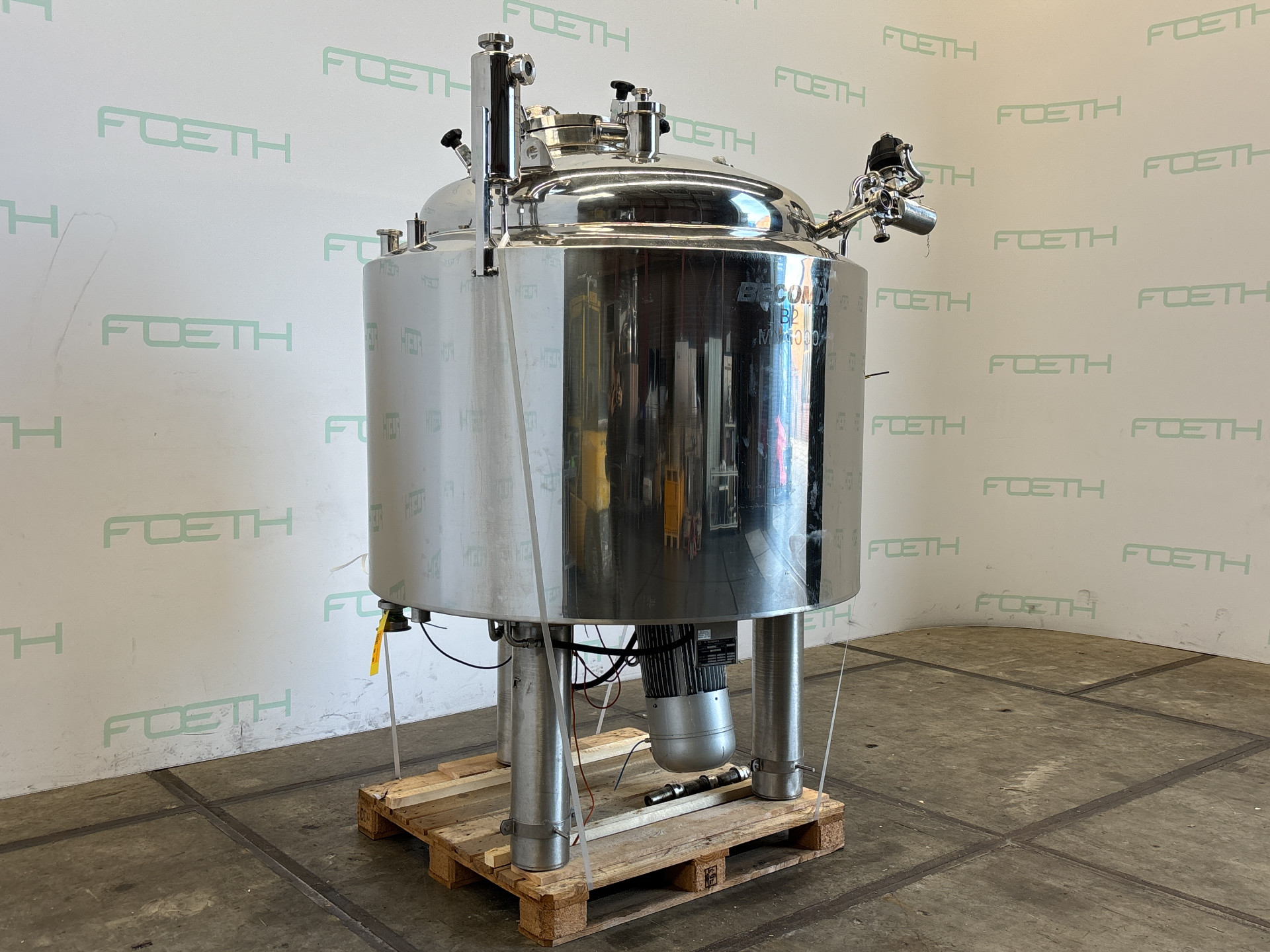 Maschine: A BERENTS   KG Becomix B2 MV1000 - Processing vessel Prozesskessel