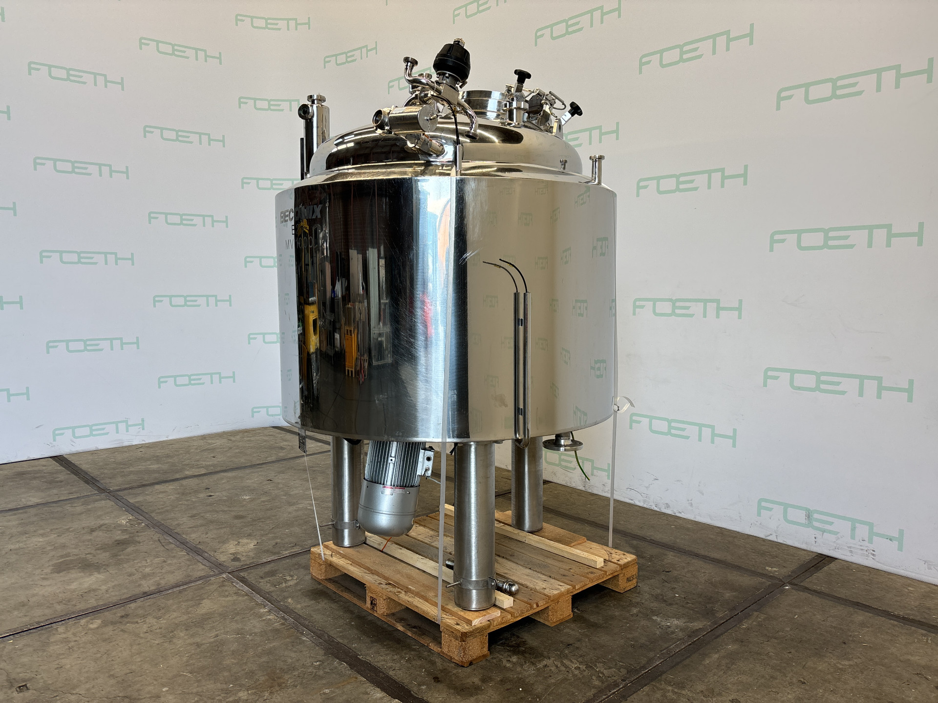 Maschine: A BERENTS   KG Becomix B2 MV1000 - Processing vessel Prozesskessel