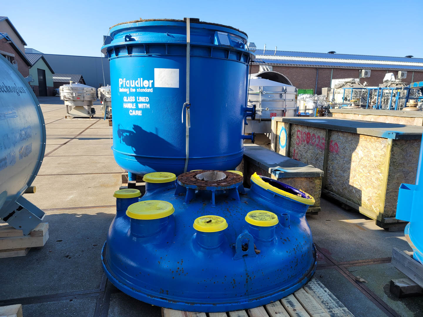 Maschine: PFAUDLER-WERKE AE4000 (reactor body, unused after refurbishment) Emaillierte Reaktoren