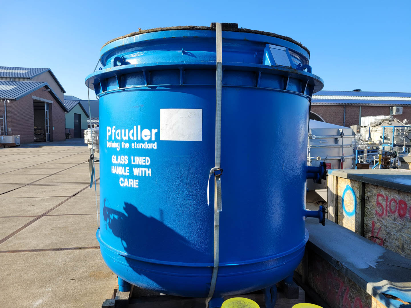 Maschine: PFAUDLER-WERKE AE4000 (reactor body, unused after refurbishment) Emaillierte Reaktoren