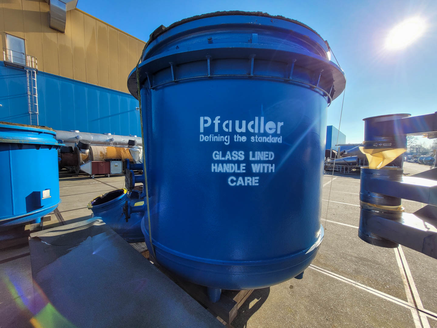Maschine: PFAUDLER-WERKE AE4000 (reactor body, unused after refurbishment) Emaillierte Reaktoren