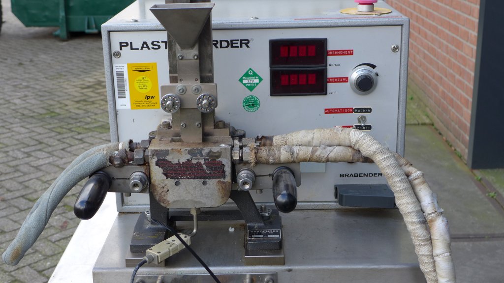 Maschine: BRABENDER Plasti-corder PLE330+ - Viscosity test machine Viskositätsmesser