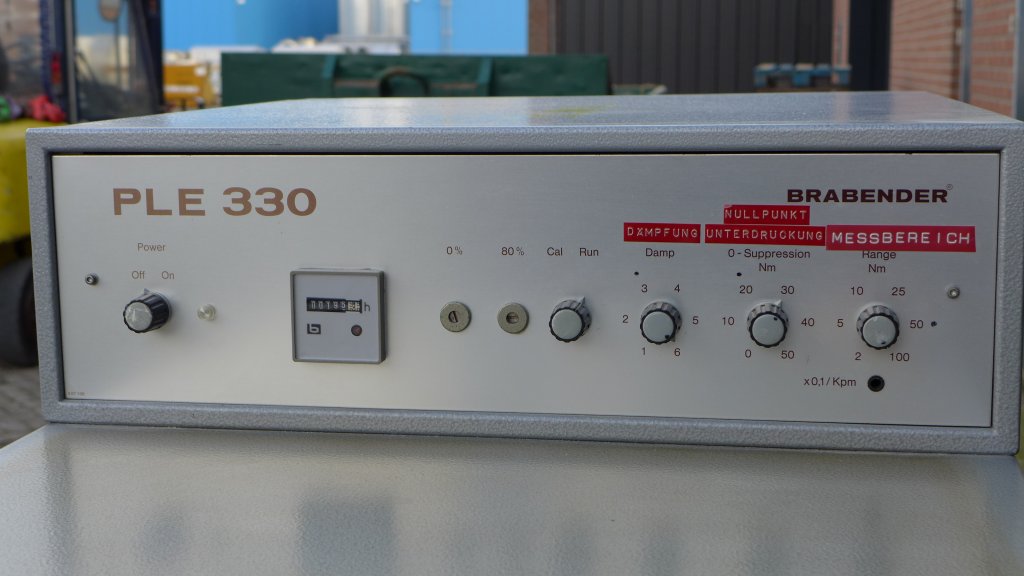 Maschine: BRABENDER Plasti-corder PLE330+ - Viscosity test machine Viskositätsmesser