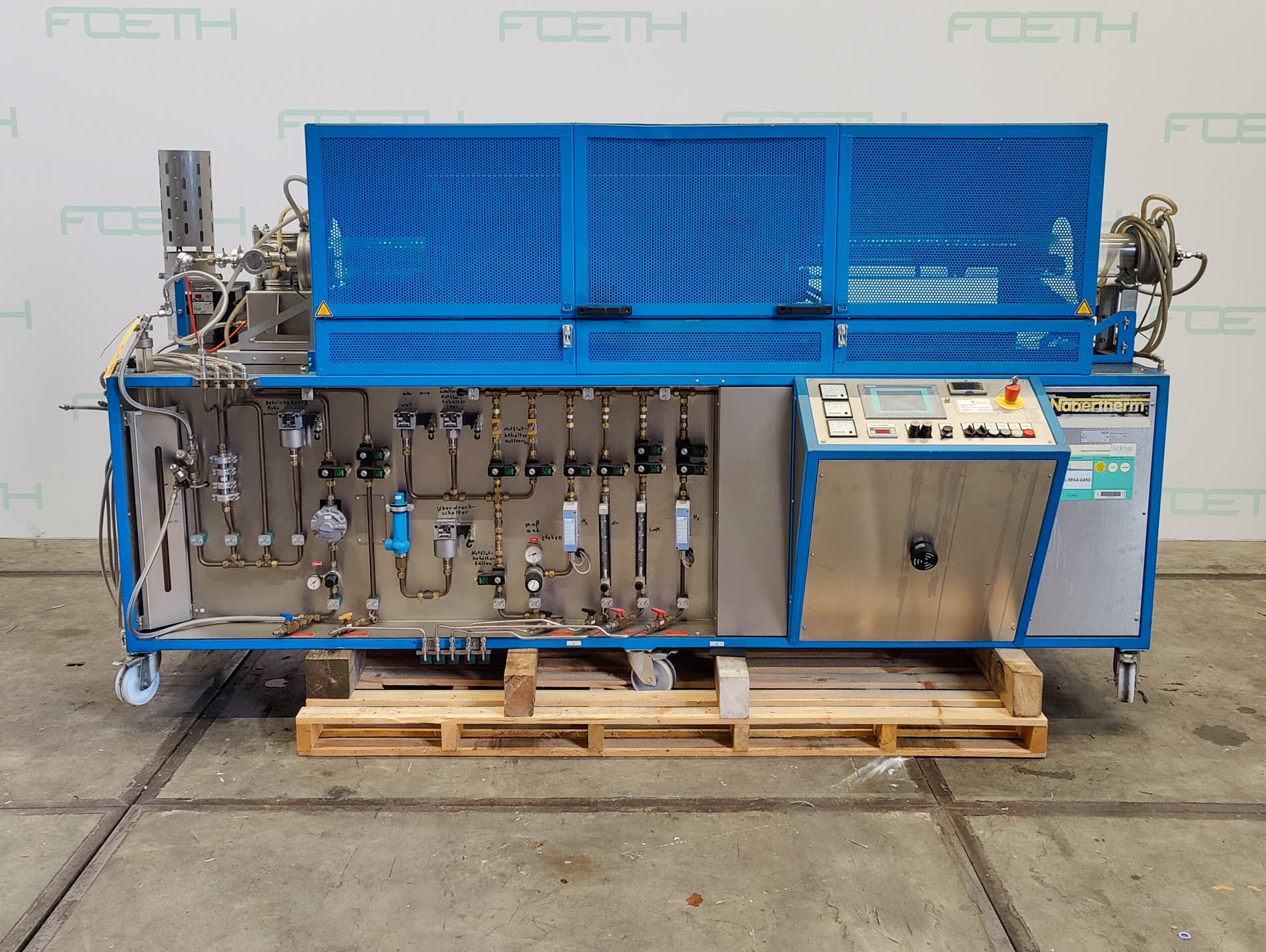 Maschine: NABERTHERM RS-170/750/13 S - hinged tube furnace (oven) for h Trockenofen