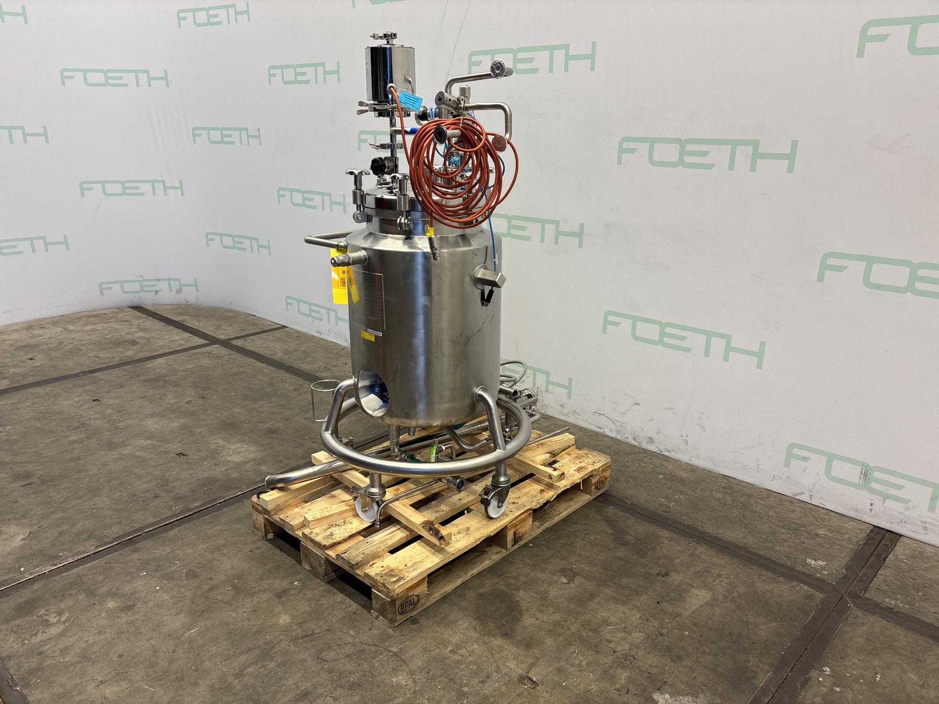 Maschine: BAUMGARTNER Pharma Reactor 60 L - Stainless Steel Reactor Edelstahlreaktoren