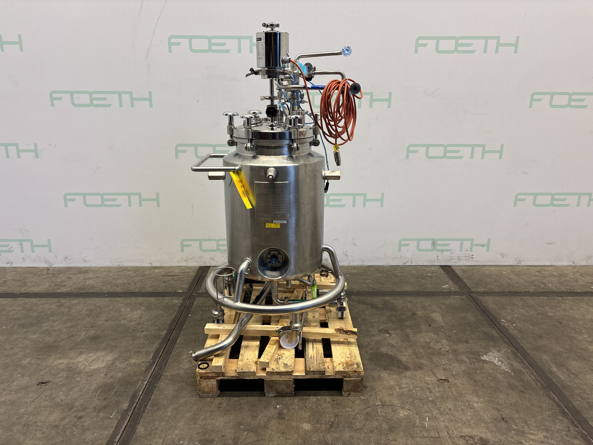 Maschine: BAUMGARTNER Pharma Reactor 60 L - Stainless Steel Reactor Edelstahlreaktoren