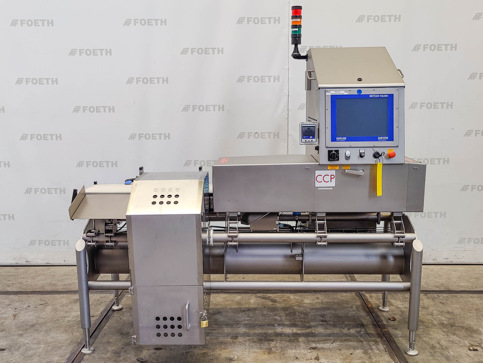 Maschine: METTLER TOLEDO XS 3 Advancheck H/X-Ray - Metal detector Metalldetektoren
