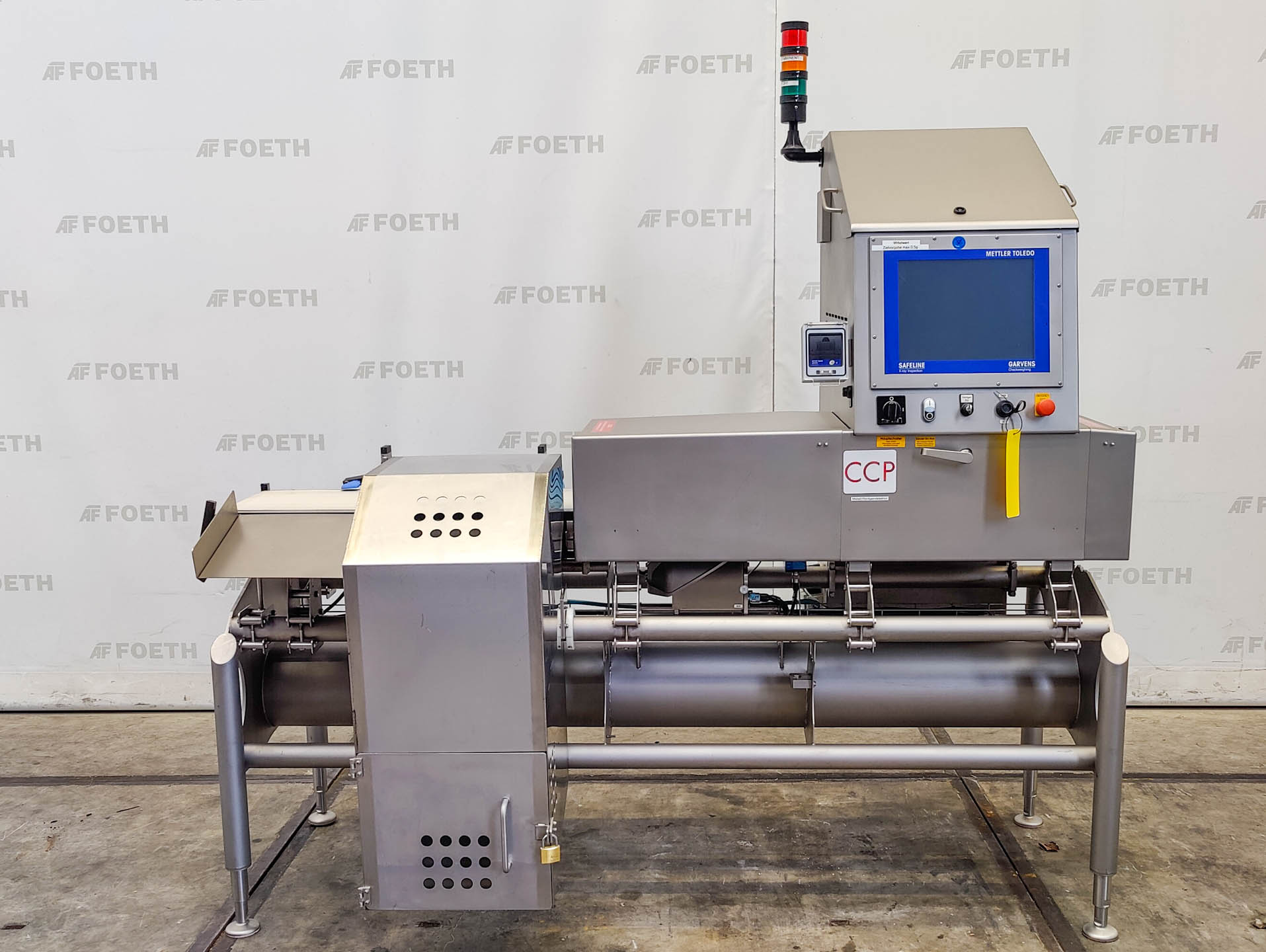 Maschine: METTLER TOLEDO XS 3 Advancheck H/X-Ray - Metal detector Metalldetektoren