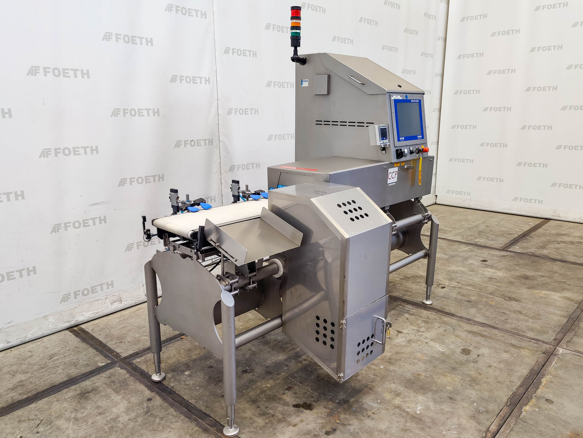 Maschine: METTLER TOLEDO XS 3 Advancheck H/X-Ray - Metal detector Metalldetektoren