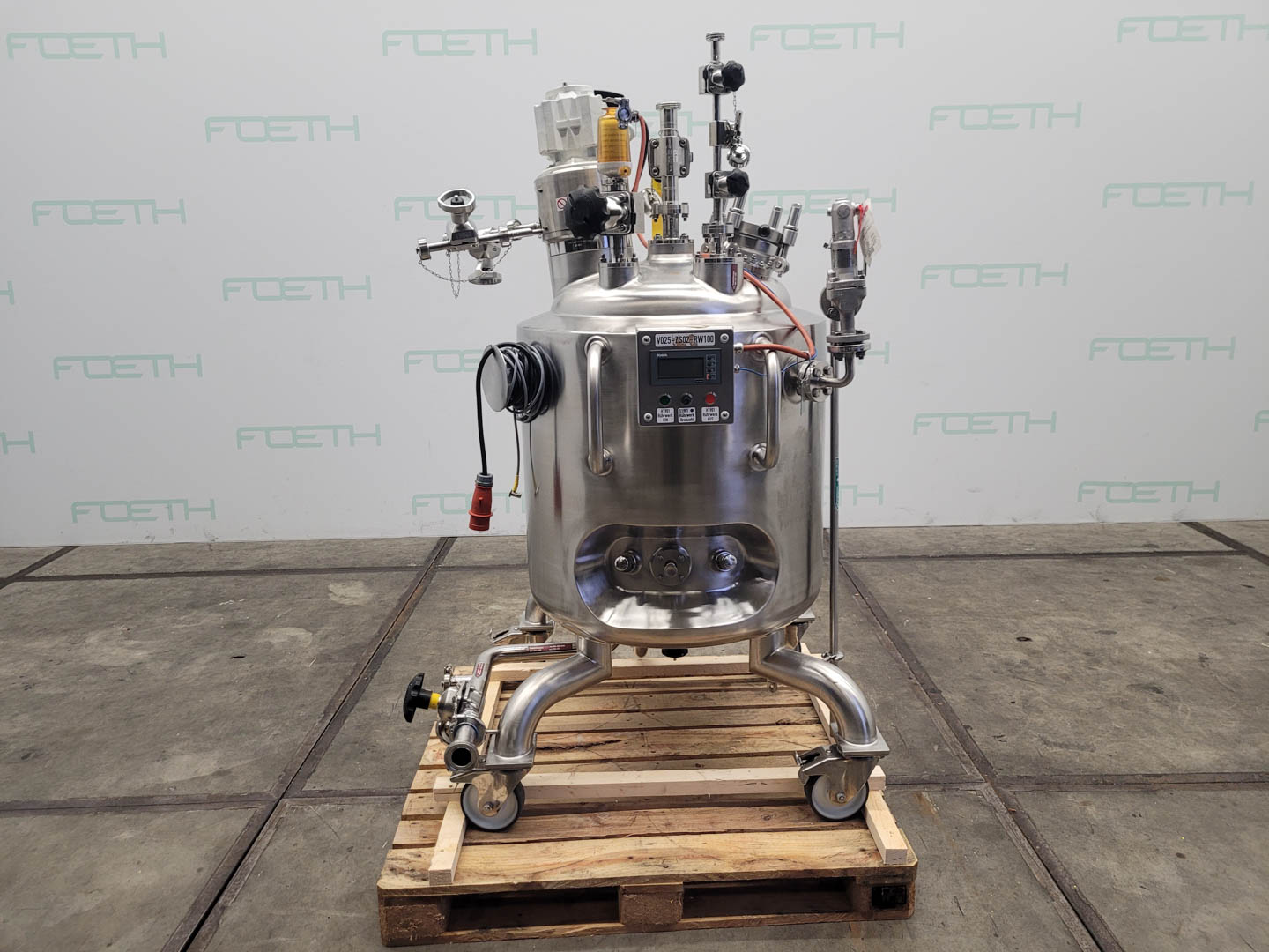 Maschine: HERMANN WALDNER 150l (Pharma execution & unused) - Stainless Steel Edelstahlreaktoren