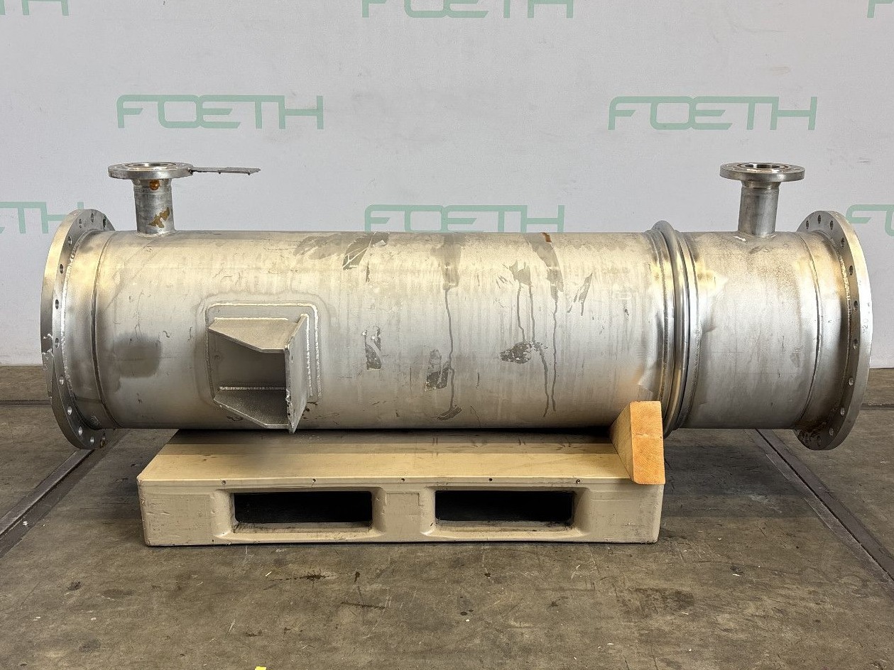 Maschine: ZüRCHER APPARATEBAU 25 m² (tubes Hastelloy C22) - Shell and tube heat Rohrbündelwärmetauscher