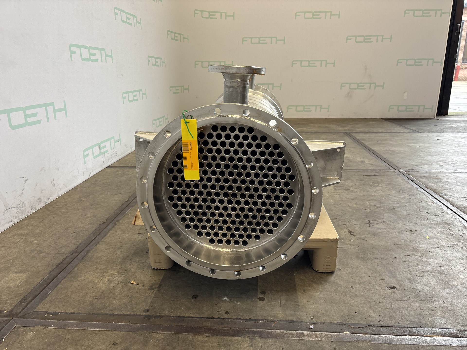 Maschine: ZüRCHER APPARATEBAU 25 m² (tubes Hastelloy C22) - Shell and tube heat Rohrbündelwärmetauscher