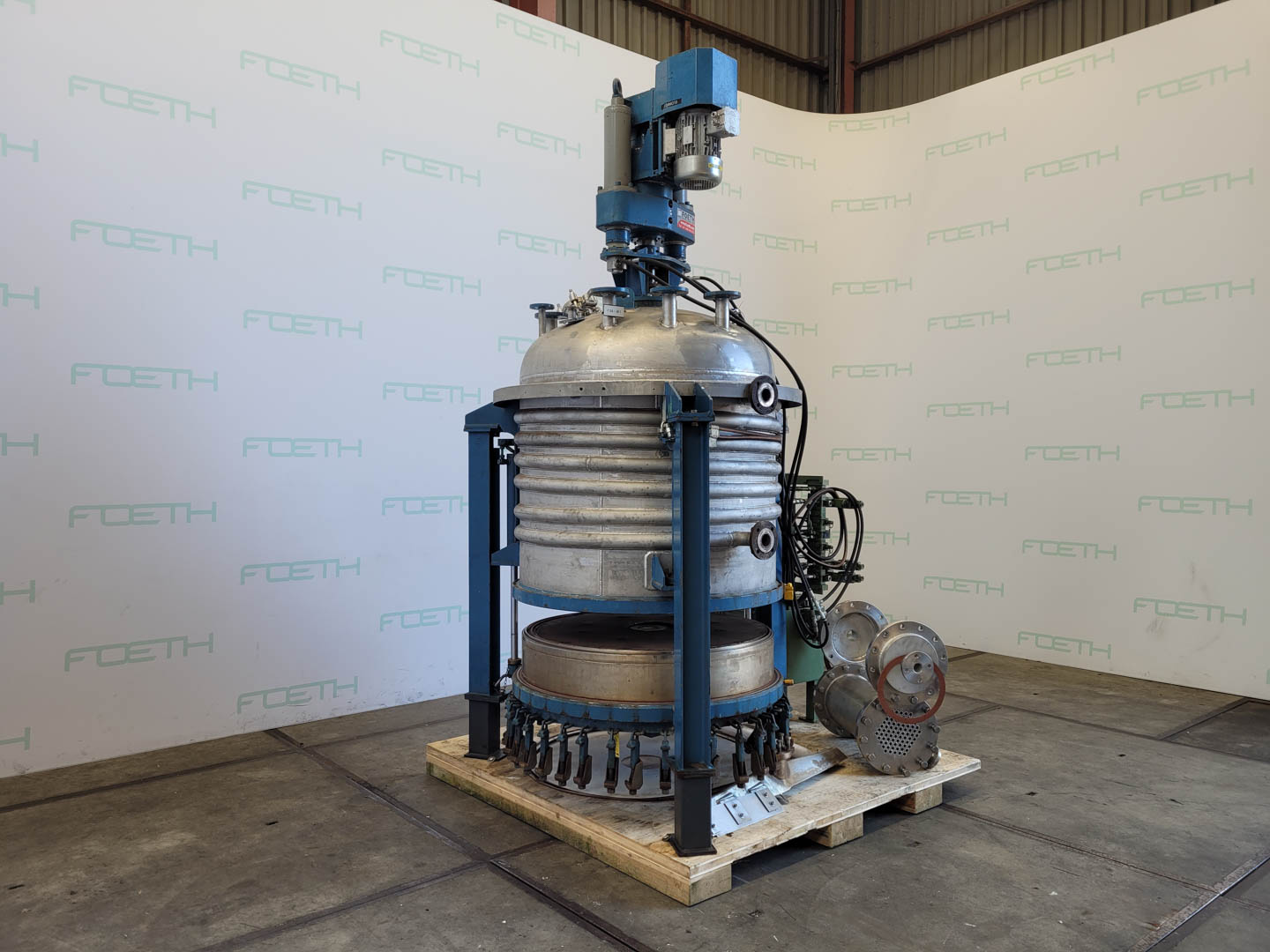 Maschine: CMR BREVETTI 1 M2 - Nutsche filter Nutschenfilter