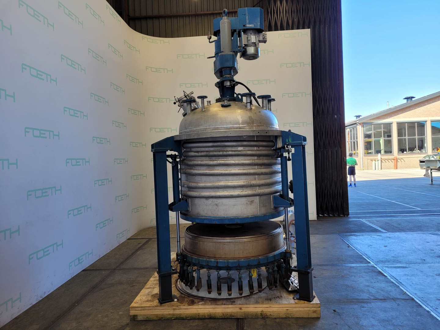 Maschine: CMR BREVETTI 1 M2 - Nutsche filter Nutschenfilter