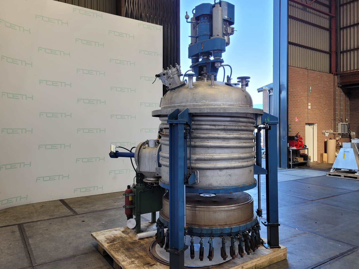 Maschine: CMR BREVETTI 1 M2 - Nutsche filter Nutschenfilter