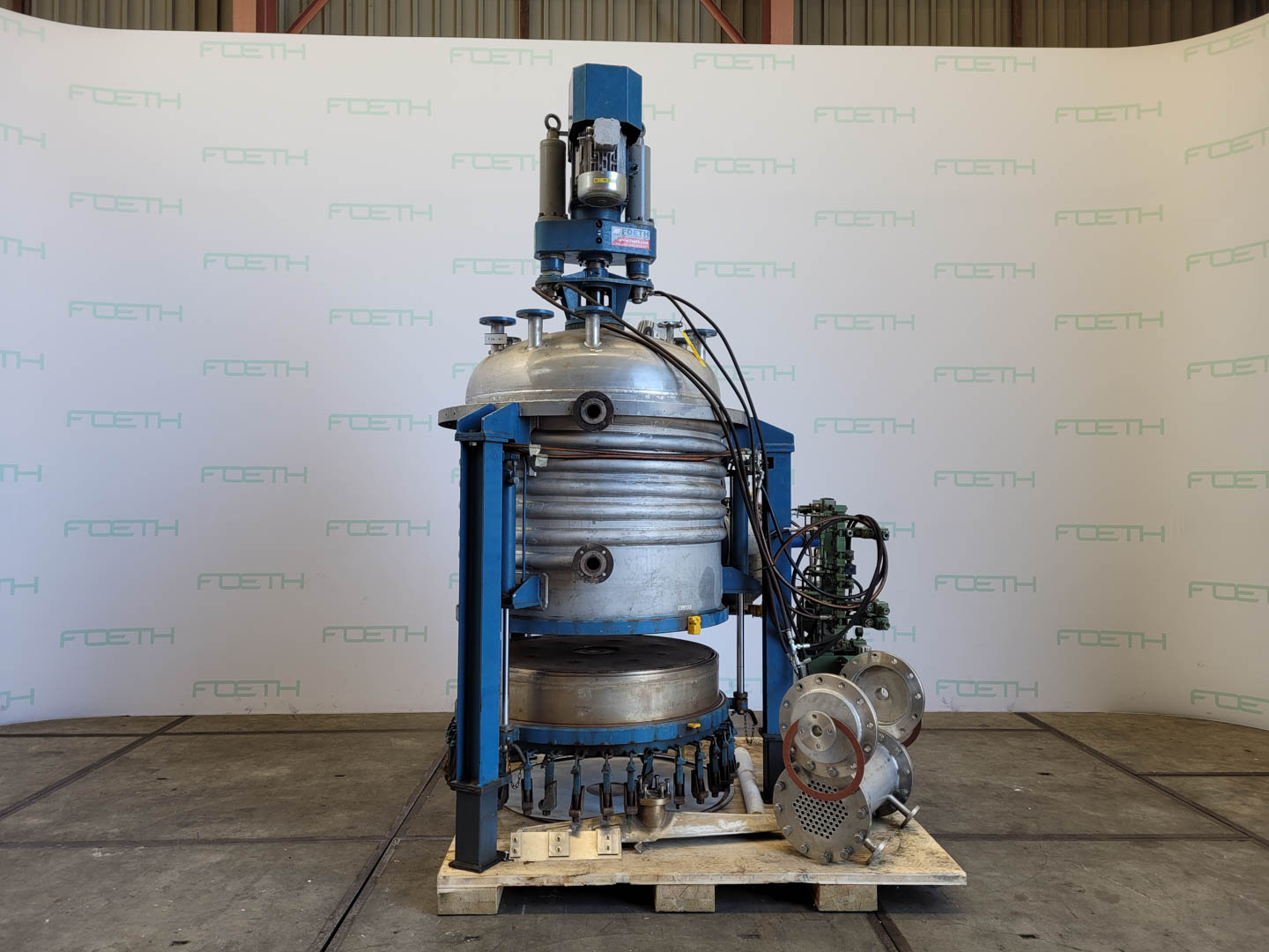 Maschine: CMR BREVETTI 1 M2 - Nutsche filter Nutschenfilter