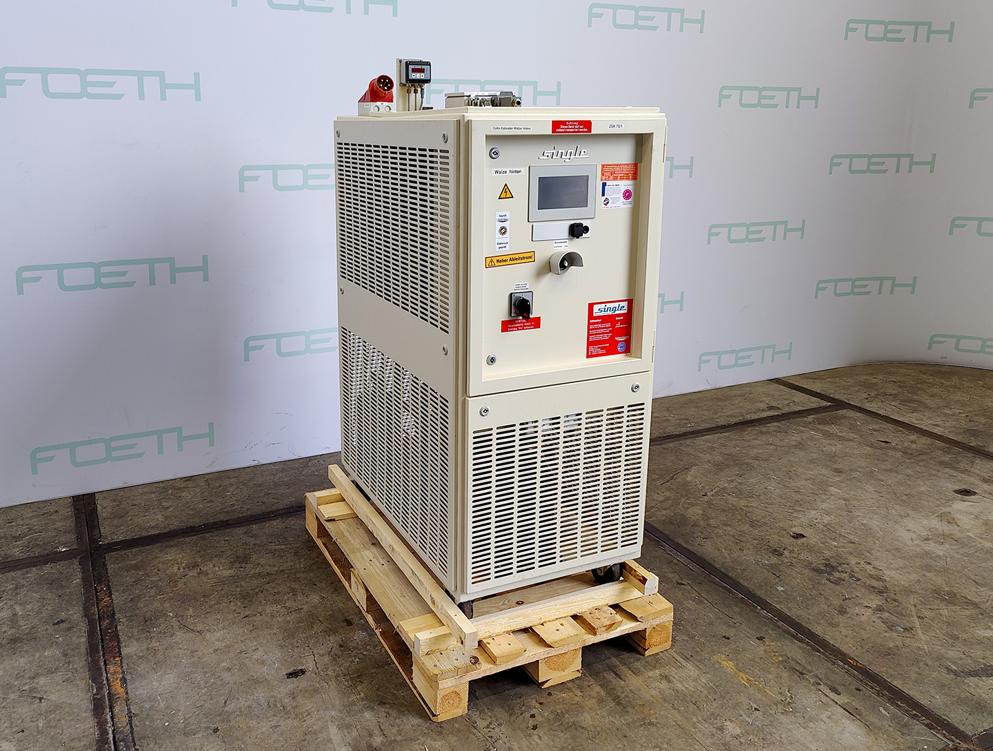 Maschine: SINGLE TEMPERIERTECHNIK Chill Advanced C-6-W chiller - Temperature contr Temperiergeräte