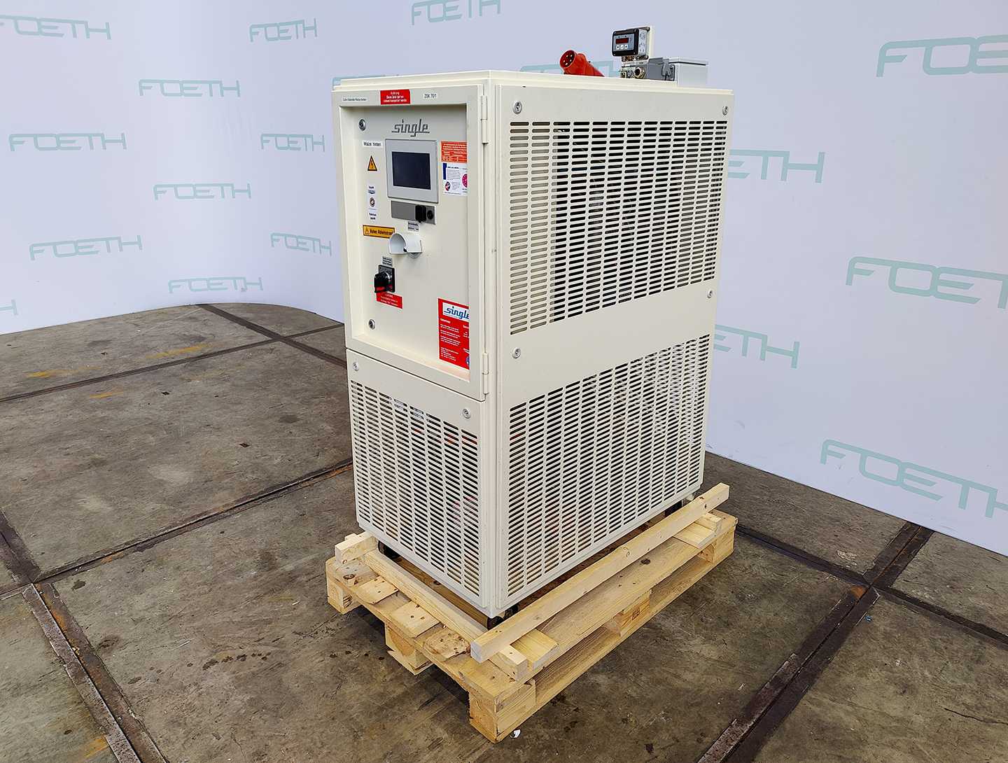 Maschine: SINGLE TEMPERIERTECHNIK Chill Advanced C-6-W chiller - Temperature contr Temperiergeräte