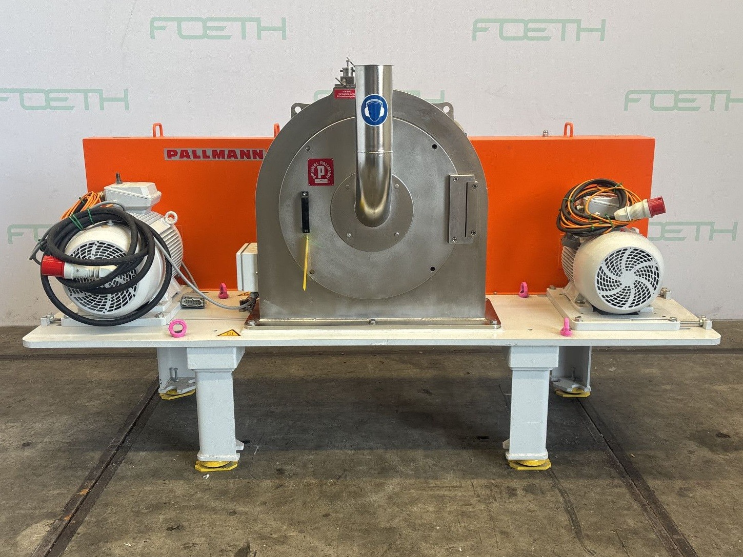 Maschine: PALLMANN PPS 4-120 Contra Selector Mill (unused) - Fine Imp Feinprallmühlen