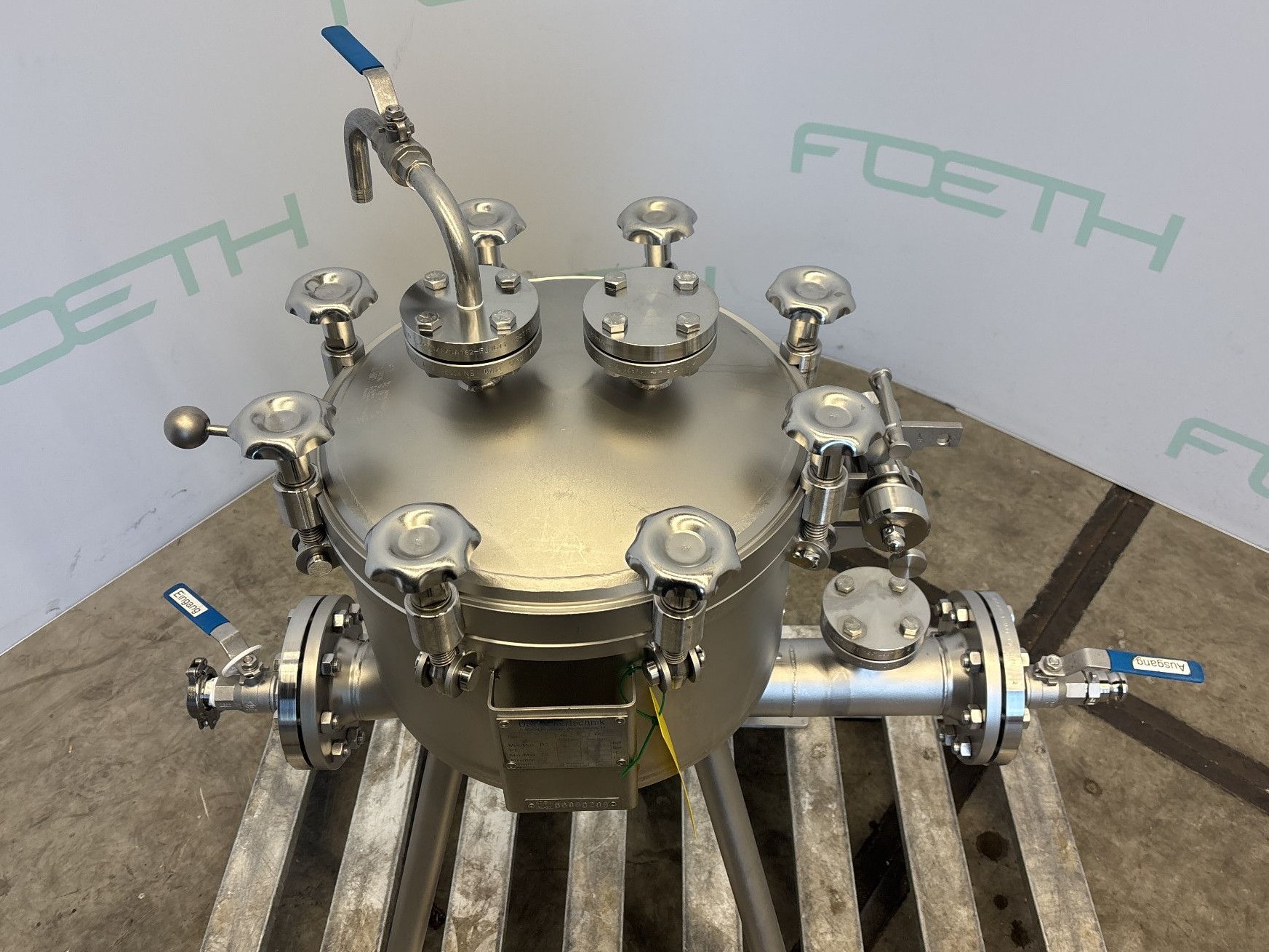 Maschine: DSP AMF 400-1 - Candle filter Kerzenfilter