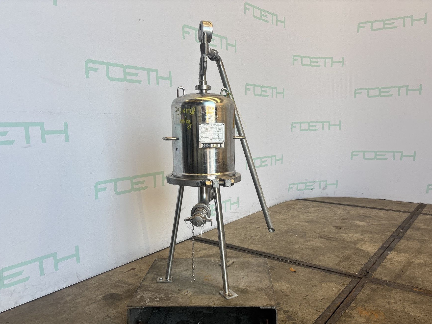 Maschine: BEGEROW K800021 - Candle filter Kerzenfilter