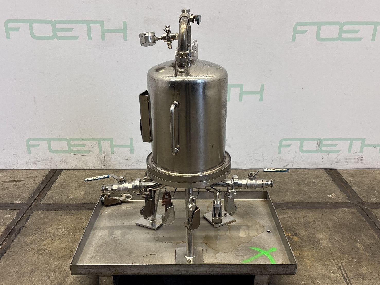 Maschine: CUNO 12ZP-1-T — 0,44 m² - Candle filter Kerzenfilter